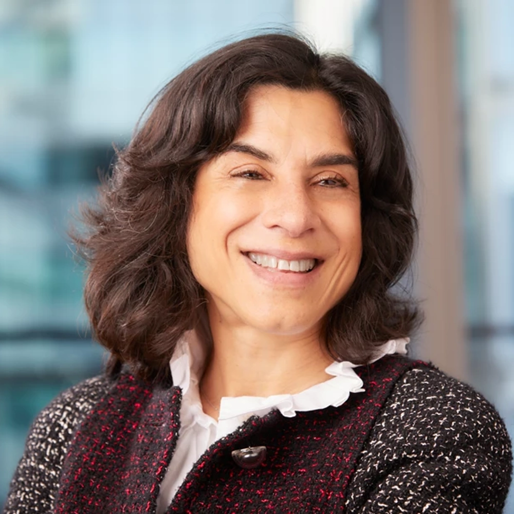 Photograph of Nilufer Kheraj OBE, Independent Non-Executive Director, L&G. Photograph of Nilufer Kheraj OBE, Independent Non-Executive Director, L&G.
